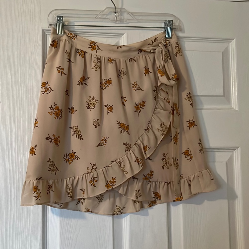 Madewell Wrap Silk Skirt